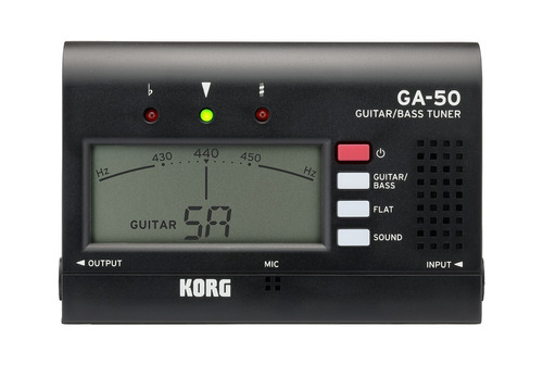 Afinador Korg Ga-50 Compacto Guitarra Baixo E Violão