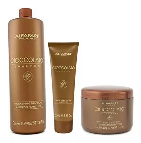 Pack Chocolate Shampoo, Mascarilla Crema P/peinar