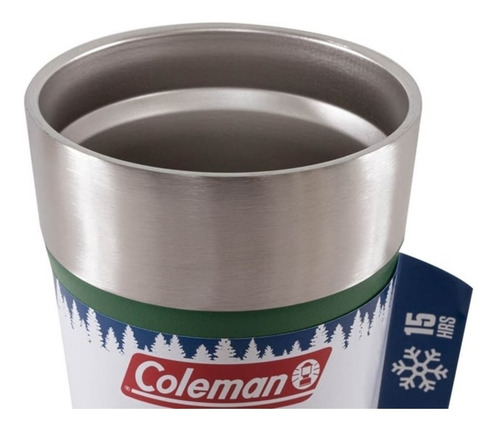 Imagem 5 de 10 de Copo Termico Coleman 600ml 15h Gelado 6h Quente Original +nf