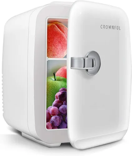 comprar Crownful Cuidado Facial Mini Nevera Calentador Portatil 4 L