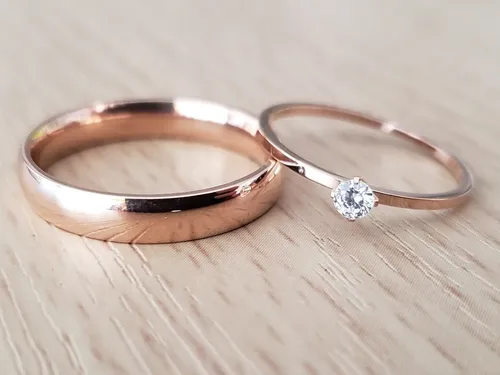 Anillos rose gold sale