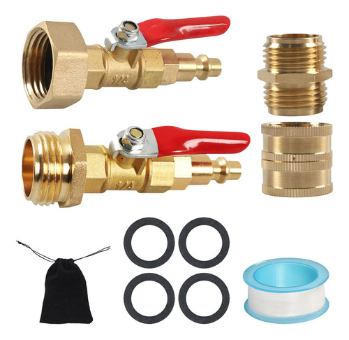 Adaptador De Soplado Para Rv Winterize, Conexión 6 Piezas