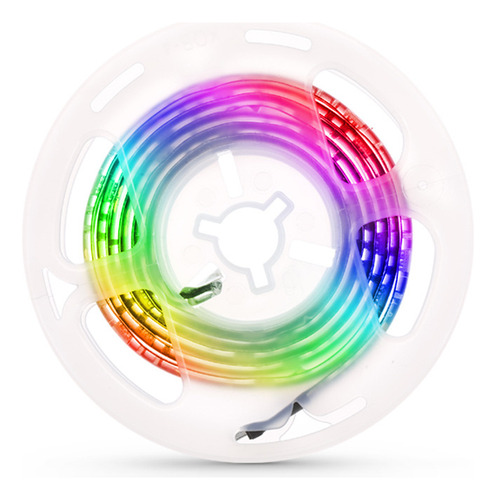 Ót Lâmpada Led Ible Para Tv/mesa, Usb, 3 Teclas, 0,5 M