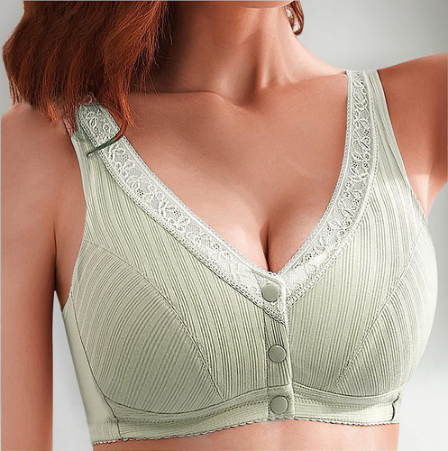 Ropa Interior De Sujetador Push Up De Algodón Para Mujer