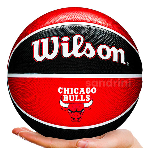 Bola De Basquete Wilson Nba Team Tribute Chicago Bulls