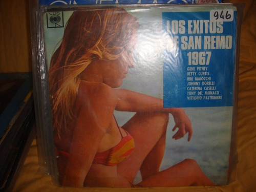 Vinilo Los Exitos San Remo 1967 Gene Pitney Betty Curtis Cp1