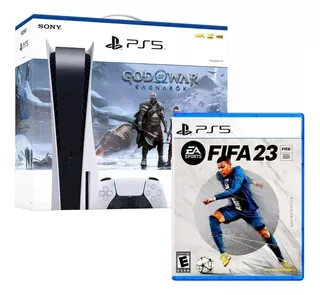 Consola Playstation 5 God Of War Ragnarok Bundle + Fifa 23