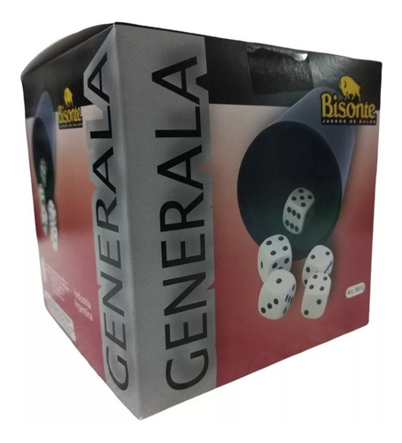 Juego Bisonte Generala Urea Con Cubilete 5 Dados Talonario