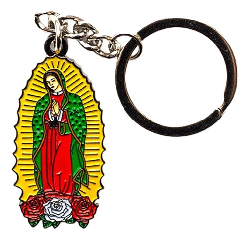 Llavero De Virgen De Guadalupe Primera Comunión Bautizo Misa