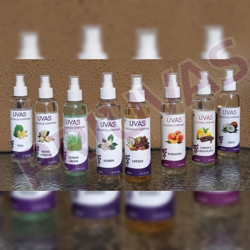 Body Splash/fragancia Corporal Coco 200ml. Uvas Cosméticos Volumen De La Unidad 200 Ml