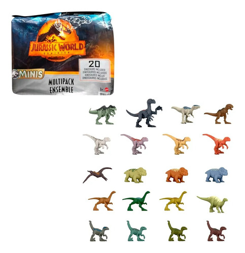 Jurassic World 20 Mini Figura