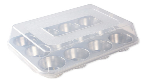 Moldes Para Magdalenas Nordic Ware - Para (12 Cavidades) Bdb