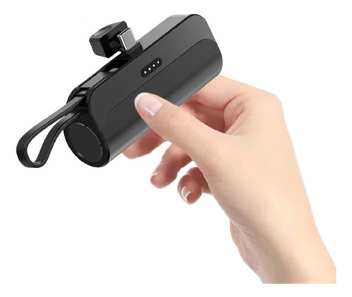 Mini Power Bank 5000mah Compatible Usb-c Y Lightning
