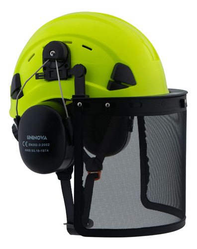 Casco Forestal De Motosierra Casco Arborista Con Visera De M