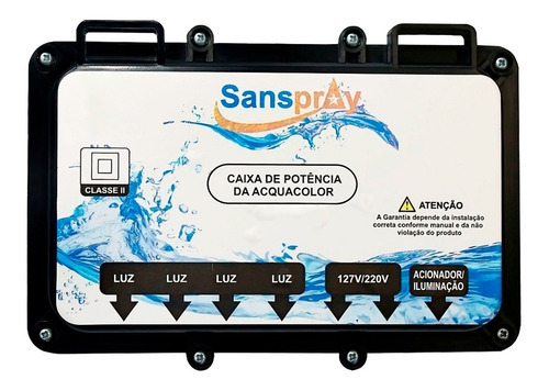 Caixa De Comando Da Cromoterapia Sanspray - Peça Reposição