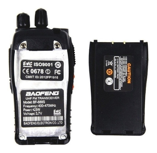 Imagen 10 de 10 de Set De 6 Radios Baofeng Bf-888s Walkie Talkie Env Express
