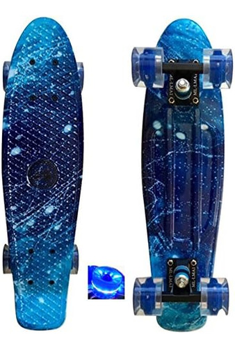 Lmai 22 Cruiser Skateboard Graphic Mini Monopatín Completo