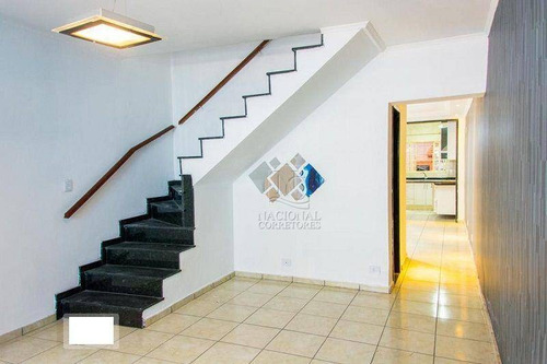Imagem 4 de 12 de Sobrado Com 3 Dormitórios À Venda, 210 M² Por R$ 657.000,00 - Vila Camilópolis - Santo André/sp - So2157