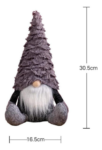 4 Elf E Gnome Christmas Ornament Plush Toys