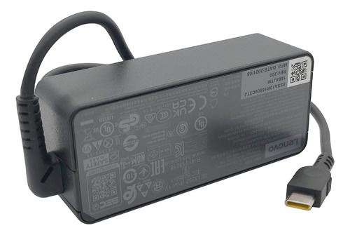 Cargador Lenovo 45w Usb Tipo C (usb-c) Adaptador De Corrient