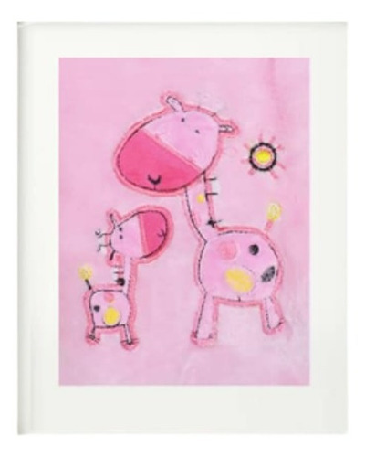 Imagen 3 de 5 de Manta Frazada C/ Bordado Para Cuna 70 X 100cm En Pack Regalo