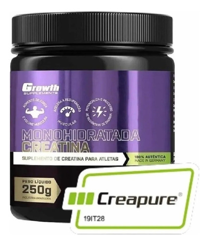 Creatina 250g (creapure®) - Original Growth Supplements
