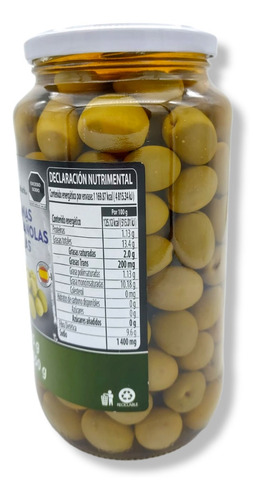 Aceitunas Verdes Españolas Enteras 935g Member´s Mark