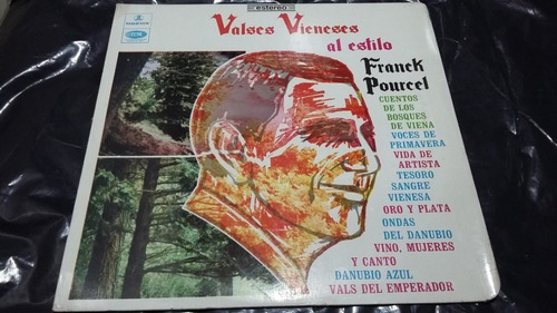 Valses Vieneses Al Estilo Franck Pourcel Lp Vinilo Jazz 