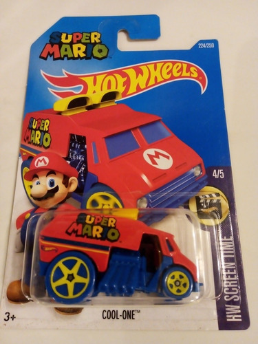 Hot Wheels | 2015 | Screentime | Súper Mario Bros | Cool-one