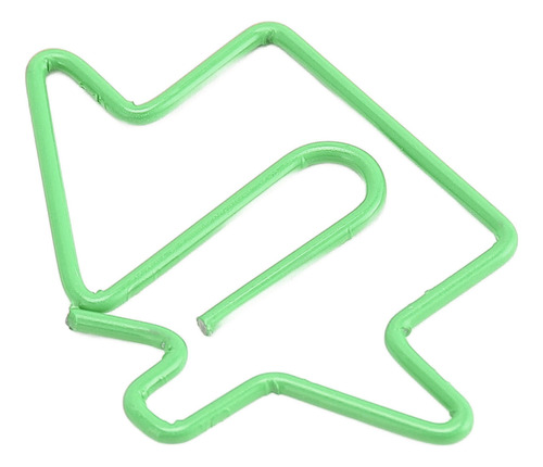 Clips De Alambre De Hierro Con Forma De Casa, 100 Unidades,