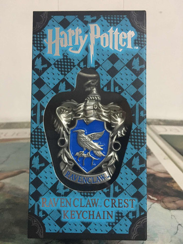 Llavero Harry Potter Raven Claw Crest Keychain Original