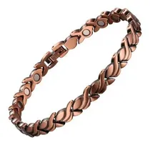 Comprar Pulsera Manilla Brazalete Magnético En Aleación De Cobre Pj