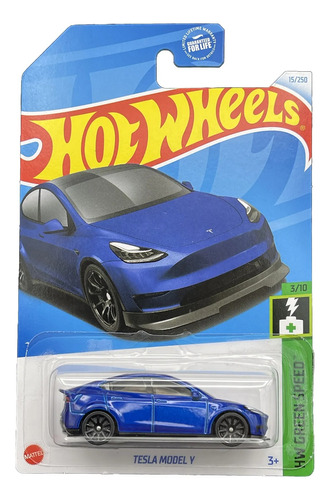 Hotwheels Carro Tesla Model Y + Obsequio 