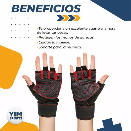 Guantes GYM Tácticos Crossfit Fitness Gimnasio Mujer Hombre Un Par, Moda  de Mujer