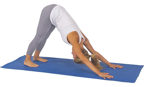 Colchoneta De Yoga Sunny Health And Fitness (azul), Modelo: