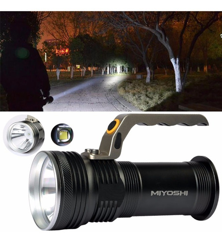 Linterna Tactica Led Recargable Camping Pesca Potente Xpe 80