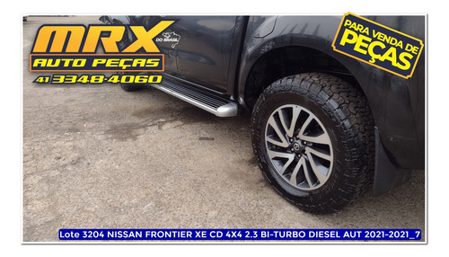 Sucata Nissan Frontier Xe Cd 4x4 2.3 Bi-turbo Aut 2021 Pecas