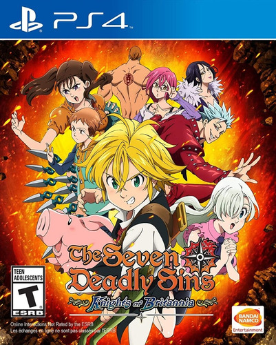Playstation 4 The Seven Deadly Sins: Knights Of Britannia