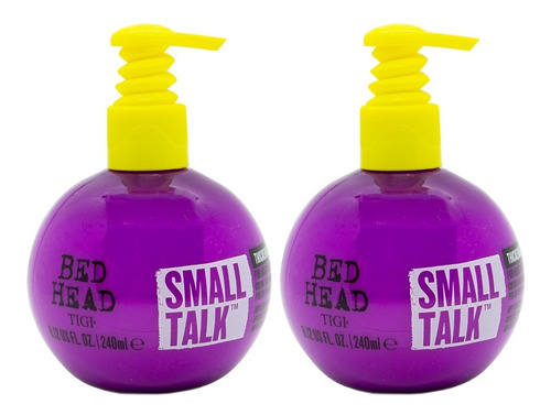 Tigi Bed Head Small Talk Kit X 2 Crema Peinar Rulos Volumen