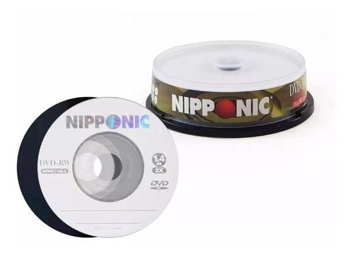 Mini Dvd-rw Regravável Nipponic Filmadora 1.4gb 10 Pçs