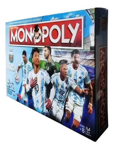 ToyCo Monopoly Selección Argentina AFA 830 Español