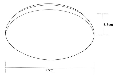 Luminario Led Sobreponer, Wifi De 8w, Cct Estévez Smart Blanco