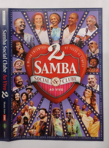 Dvd Samba Social Clube Ao Vivo 2