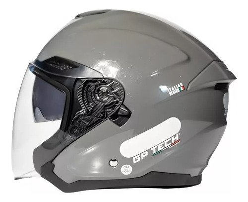 Capacete Moto Aberto Óculos Interno Fumê Gp Tech Premium