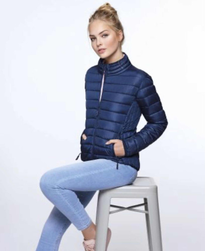 Parka Mujer Chaqueta Pluma Liviana Acolchada