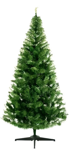 Arbol Navidad Pino Navideño 1.50m Frondoso Base Plástico