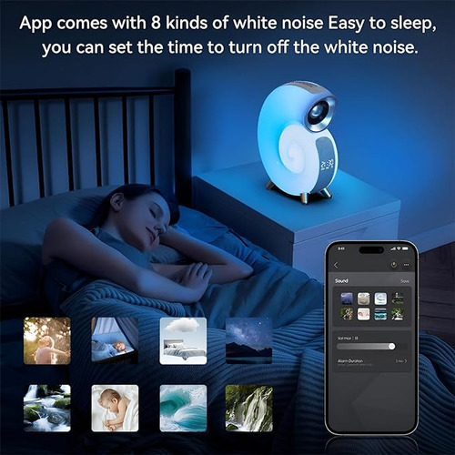 Lámpara De Mesilla De Noche Con Cargador Inalámbrico De 15 W