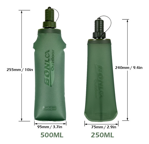 Botella De Agua Para Bebidas Gaseosas Soft Sport Flask Water