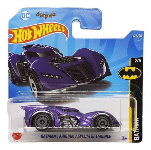 Hot Wheels - Arkham Asylum Batmobile - Batman 2/5 Purpura