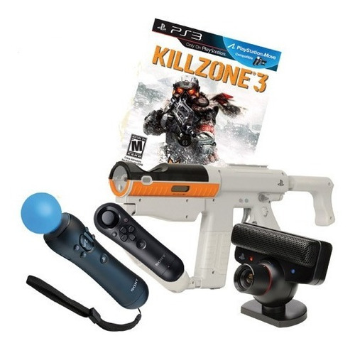 Killzone 3 Sharp Shooter Ps3 + Move + Navegador + Camara